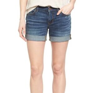 NWT Caslon Boyfriend Medium Destruct Jeans Shorts Size 27